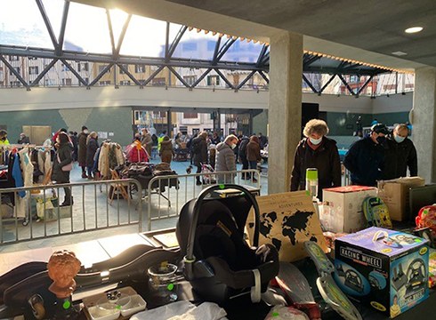 Bigarren Eskuko Azoka eta haurrentzako tailerrak egingo dira bihar Errebal Plazan