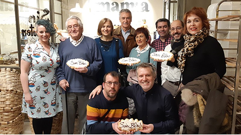 Bigarren urtez jarraian San Blas opilak egin dituzte Gasteizen