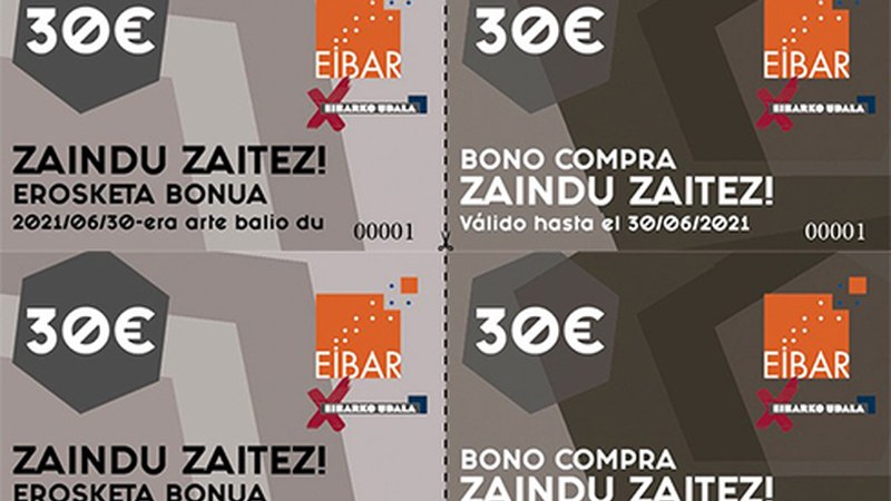 Bihar amaituko da "Zaindu Zaitez" kanpainako deskontu-bonuekin erosketak egiteko epea