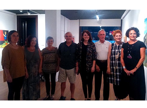 Bihar arte jasoko dituzte Arrate Kultur Elkarteko bazkideen erakusketarako lanak