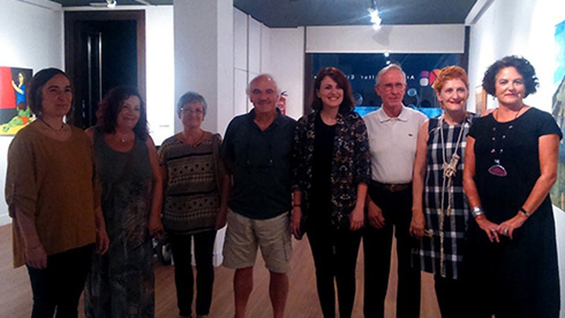 Bihar arte jasoko dituzte Arrate Kultur Elkarteko bazkideen erakusketarako lanak