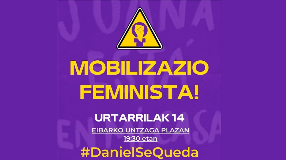 Bihar elkarretaratzea egingo da Untzagan "Daniel se queda" lelopean