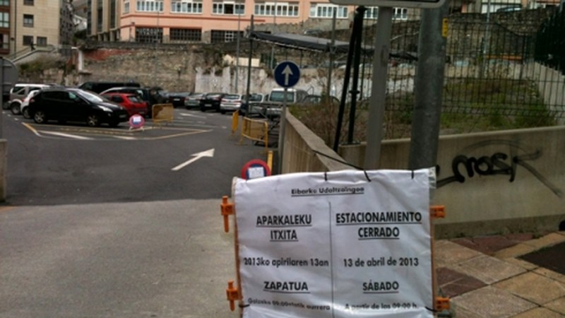 Bihar goizean ezin izango da Errebalen aparkatu, jaialdia egingo delako