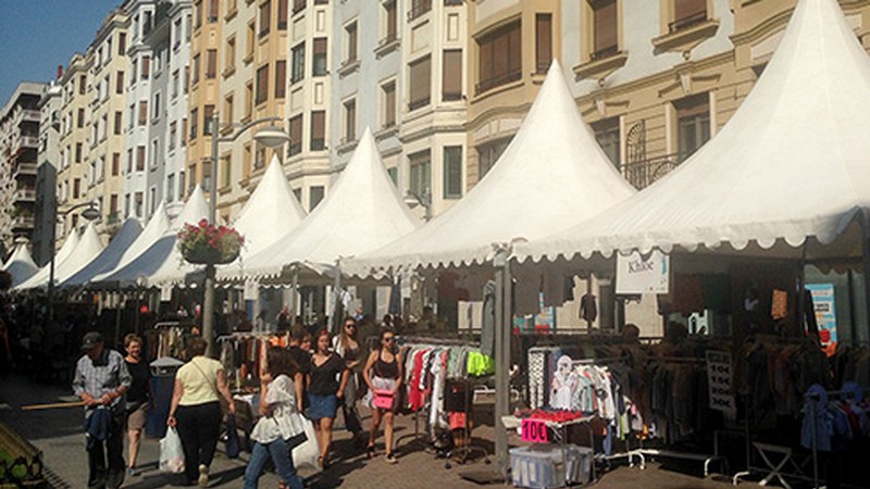 Bihar goizean zabalduko dute udako beherapenen azoka Toribio Etxebarria kalean