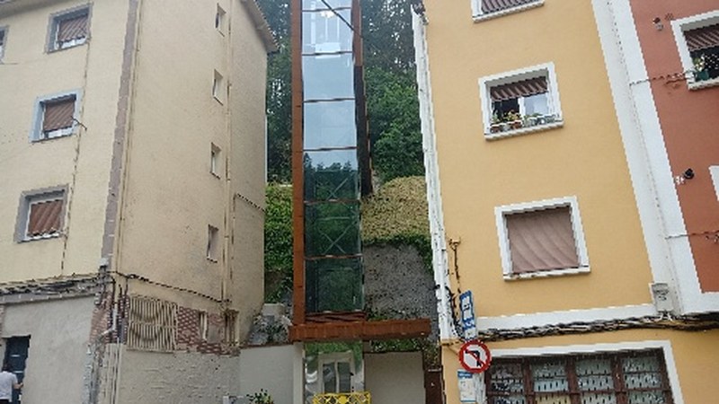 Bihar ipiniko dute martxan Txontako igogailu publikoa