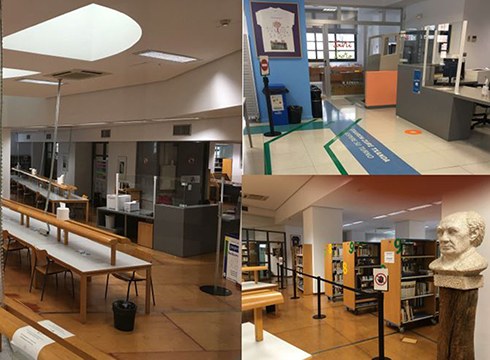 Bihar zabalduko dute Juan San Martin liburutegia, protokolo eta neurri bereziekin