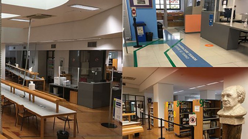 Bihar zabalduko dute Juan San Martin liburutegia, protokolo eta neurri bereziekin