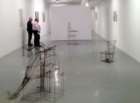 "Biharra, arimakoa" erakusketan bisita gidatua egingo du gaur Jose Zugastik