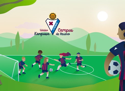 Bihartik izena eman daiteke hiru txanda izango dituen Eibar KE-ko Udako Campusean