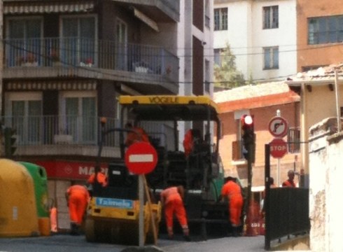 Bittor Sarasketa kalea trafikoarentzat itxi dute