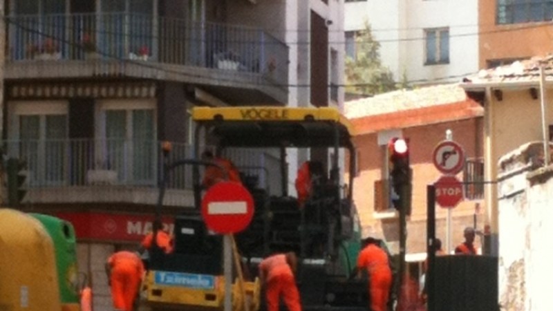 Bittor Sarasketa kalea trafikoarentzat itxi dute