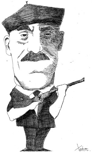 [Karikaturak] Bittor Sarasketa