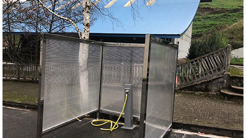 Bizikletak garbitzeko guneak jarriko dituzte Azitainen eta Ubitxan