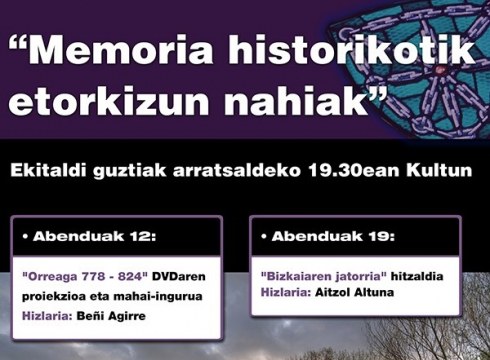 Bizkaiaren jatorriaz mintzatuko da Aitzol Altuna eguaztenean