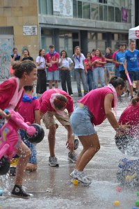 Blai eginda eta giro onean amaitu dute Gazte Eguna