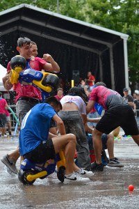 Blai eginda eta giro onean amaitu dute Gazte Eguna