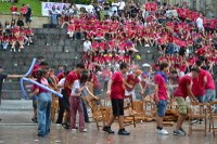 Blai eginda eta giro onean amaitu dute Gazte Eguna