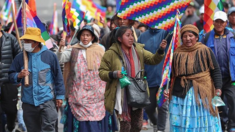 Boliviako estatu kolpearen aurrean erakunde adierazpen proposamena aurkeztu du Bilduk