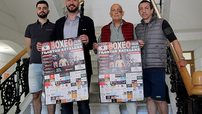 Boxeo amateurreko zortzi borrokaldi eskainiko dituzte barixakuan Astelena frontoian egingo den jaialdian