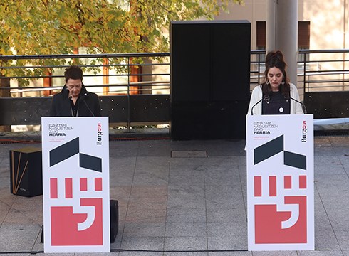 Burgos50 ekimenak erreferentziazko 86 independentziazalek babestutako adierazpena aurkeztu du