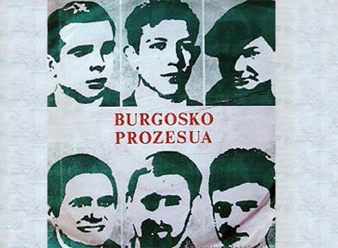 Burgosko Prozesuaren 50. urteurrena dela-eta egin duten adierazpena eta egitaraua aurkeztuko dituzte domekan