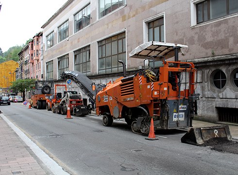 Calbeton eta Bidebarrieta trafikoarentzat itxiko dituzte gaur gauean, asfaltatze-lanak egiteko