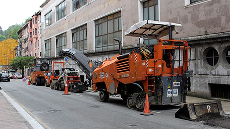 Calbeton eta Bidebarrieta trafikoarentzat itxiko dituzte gaur gauean, asfaltatze-lanak egiteko