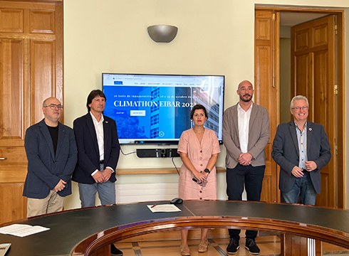 Climathon Eibar ekimenaren 6. edizioa aurkeztu dute