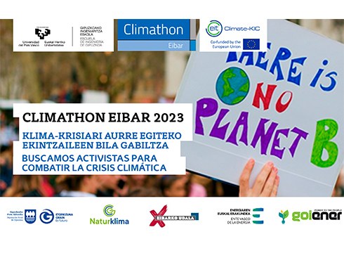 Climathon Eibar ekimenaren 6. edizioa egingo da asteburuan
