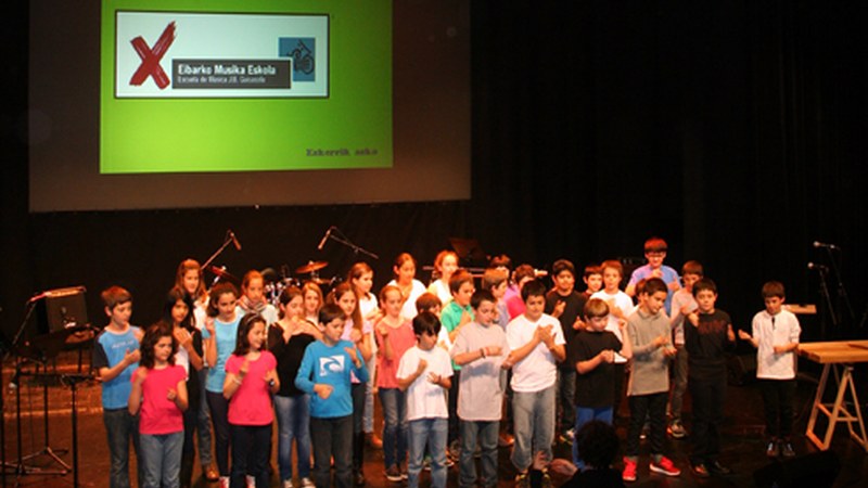 Juan Bautista Musika Eskolako ikasturte amaierako kontzertua hartuko du bihar Coliseo Antzokiak