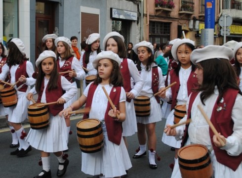 Danborradako arropak bueltatzea