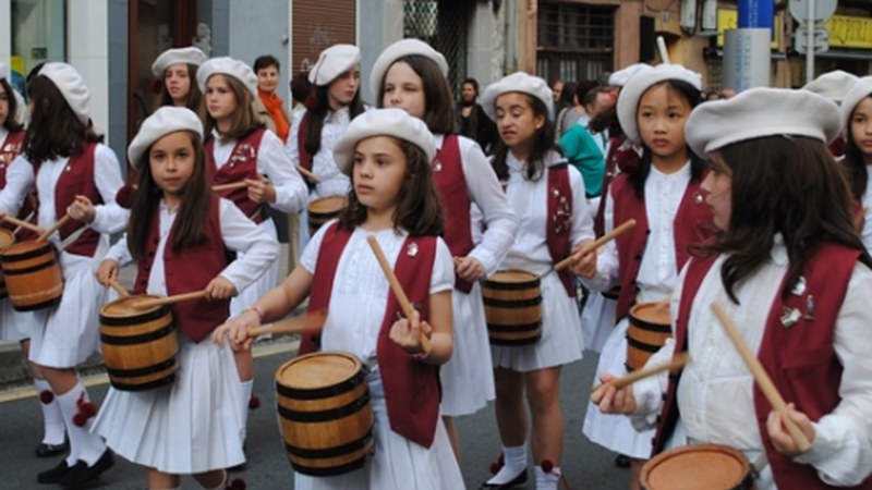 Danborradako arropak bueltatzea