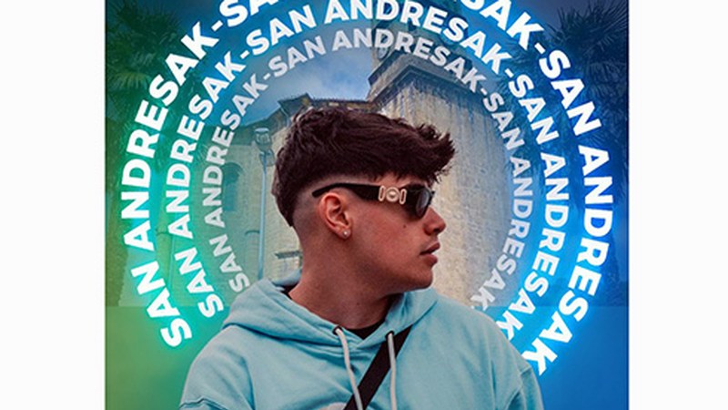 Danel Santiago DJ-ak musika saioa eskainiko du bihar arratsaldean Errebal Plazan