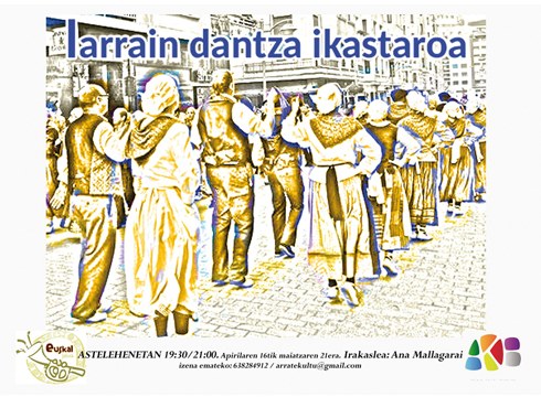 Larrain dantza, Biodantza eta dantza afrogaraikide ikastaroetarako izen-ematea zabalik dago Kulturalean