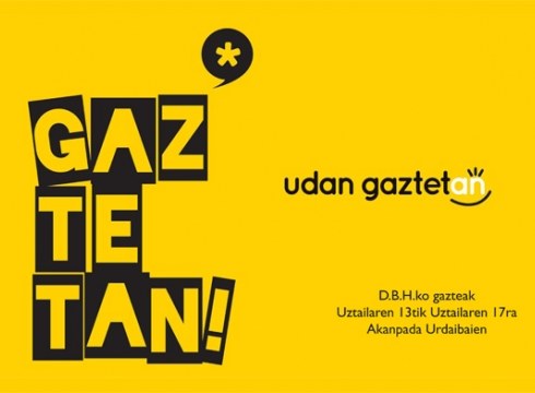 Datorren astean zabalduko dute "Udan Gaztetan" programan izena emateko epea