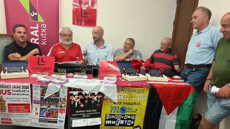 Datorren asteburuan hasiko diren Amañako jaiak aurkeztu dituzte (2025)