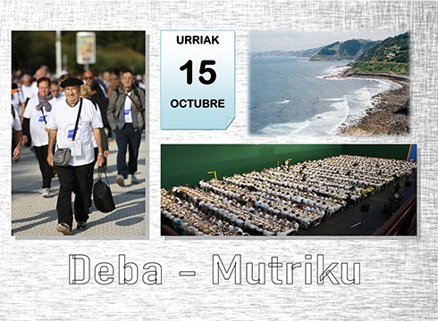 Deba eta Mutriku artean egingo den Gipuzkoako Adinekoen Martxak 500 lagun bilduko ditu