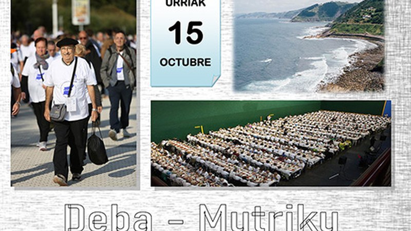 Deba eta Mutriku artean egingo den Gipuzkoako Adinekoen Martxak 500 lagun bilduko ditu
