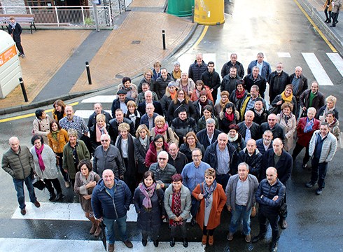 Debabarrena eta Debagoienako odol-emaileak omendu zituzten zapatuan Eibarren