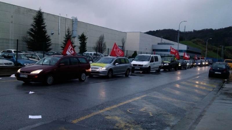 Debabarreneko metaleko LAB-eko ordezkarien mobilizazioak