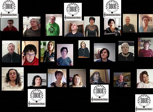 Debabarreneko Orfeoiak konfinamenduan jarraitzen du lanean, bakoitzak bere etxetik