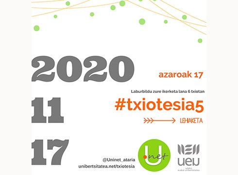 Dena prest dago #Txiotesia sariketaren 5. ediziorako