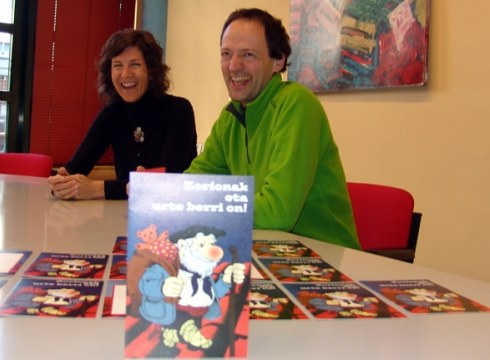 Dena prest Olentzero eta Hiru Erregeei harrera egiteko