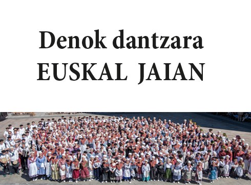 Denok dantzara Euskal Jaian, Deportiboaren 100. urteurrena ospatzeko