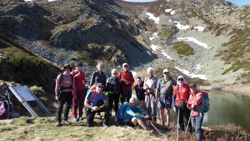 Deporreko 17 lagun Leongo mendietan izan dira Aste Santuan