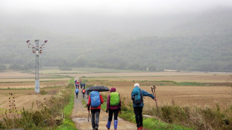 Deporreko 26 lagunek amaitu zuten Bernedon Arabako Lagranera egindako irteera