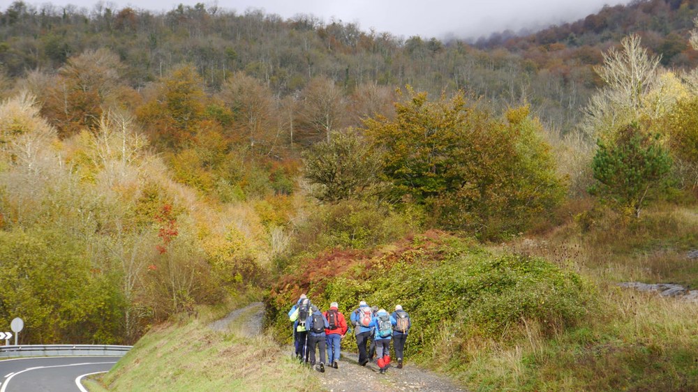 Deporreko 34 mendizale izan ziren Txindoki inguruko klasikoa egiten