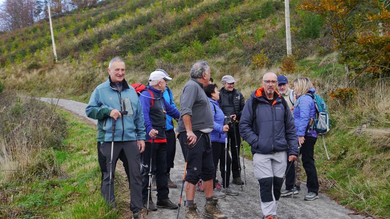 Deporreko mendizaleak etxetik gertu ibili ziren aurreko zapatuan