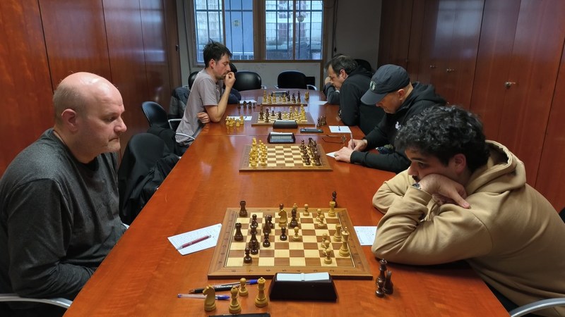 Deporreko xake taldeek ezin izan dute garaipenik lortu asteburuan