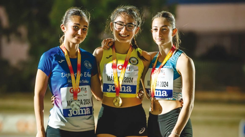 Deportiboko bi atleta nabarmendu dira euren mailetako Espainiko Txapelketetan